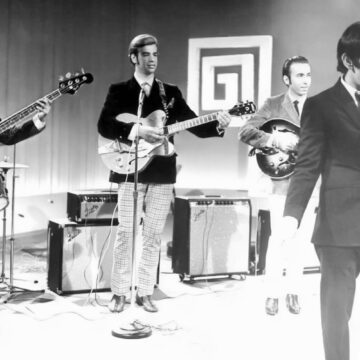 Los 007 se presentan en RCTV con Trino Mora el 8 de octubre de 1967. Foto: RCTV.