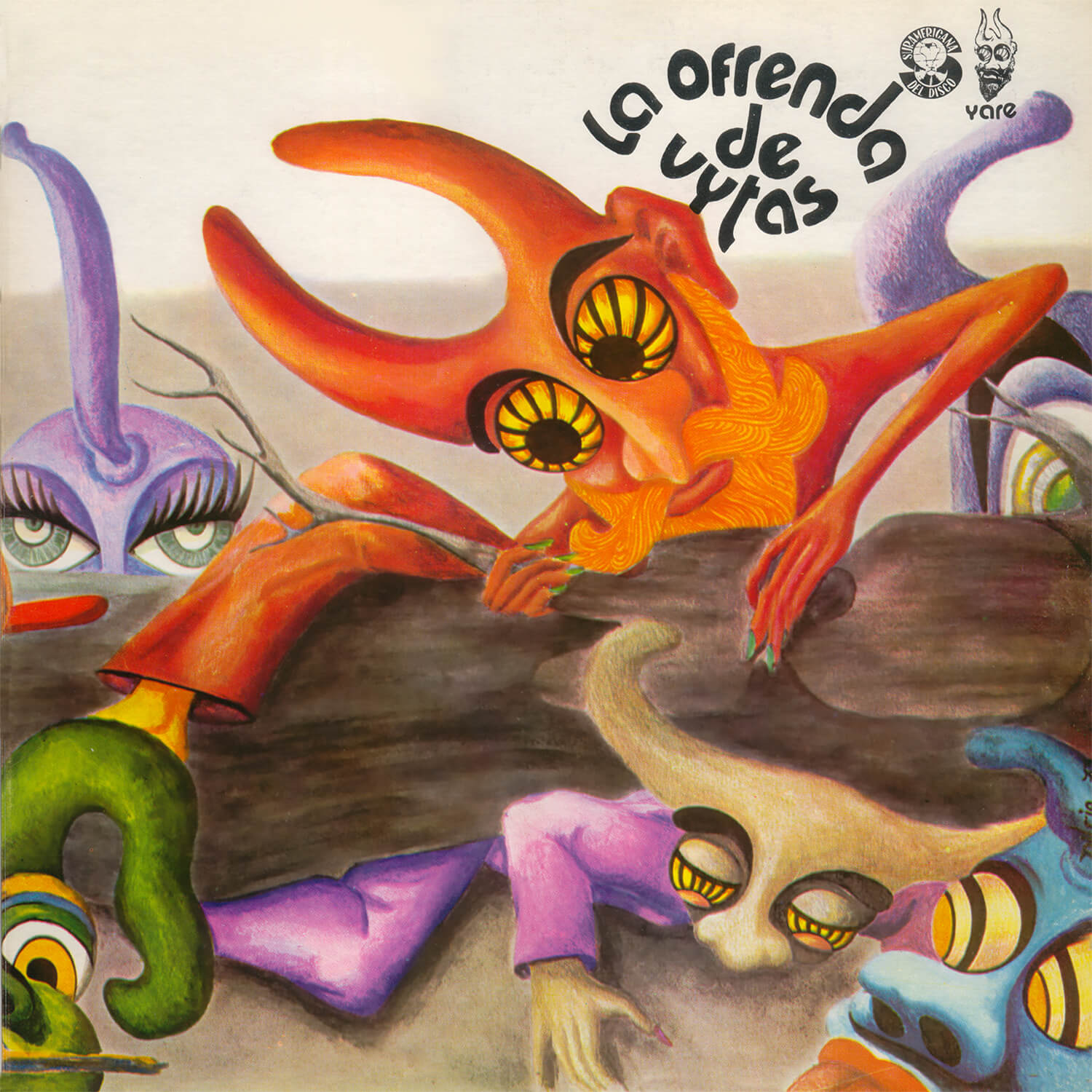 Carátula de "La ofrenda de Vytas" por Vytas Brenner. Año: 1973.